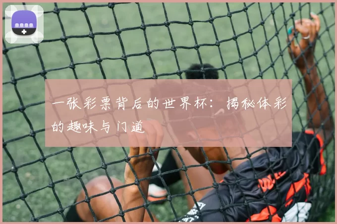 一张彩票背后的世界杯:揭秘体彩的趣味与门道