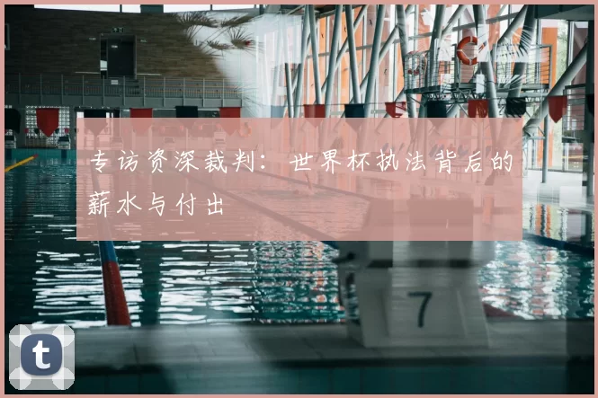 专访资深裁判:世界杯执法背后的薪水与付出