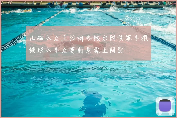 山猫队后卫拉梅洛鲍尔因伤赛季报销球队季后赛前景蒙上阴影